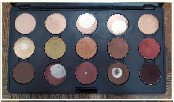 MAC Neutrals Palette Shadows