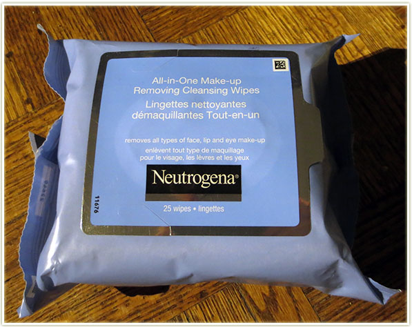 Neutrogena – All-in-one Make-up Removing Cleansing Wipes ($7.99 CAD)