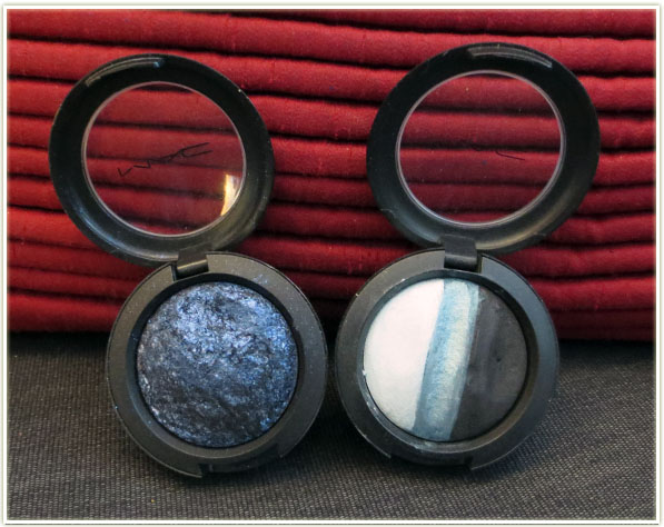 MAC Mineralize Eyeshadows – Blue Flame & Blue My Mind