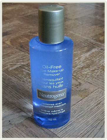 Neutrogena Oil-Free Eye Make-up Remover ($7.99 CAD)