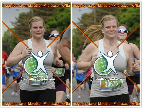 When I try to smile for the camera during a race… I make what I call the “frog face”.