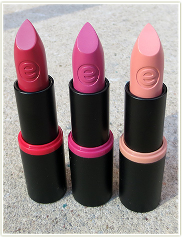 essence – (l-r) On the Catwalk!, Wear Berries!, Nude Love