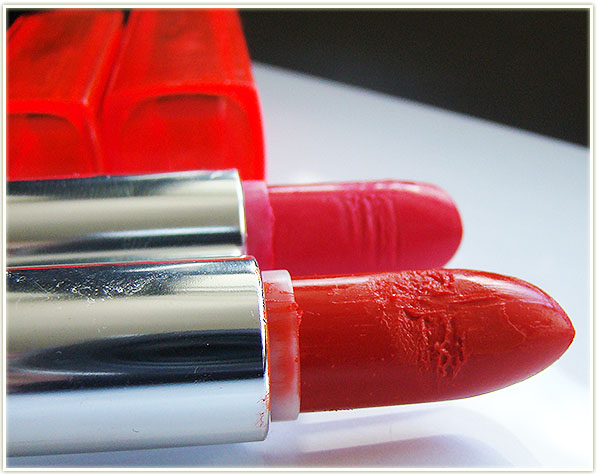 Maybelline Vivids – Vivid Rose and Neon Red