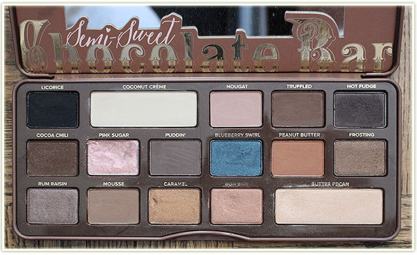 Too Faced Semi-Sweet Chocolate Bar palette