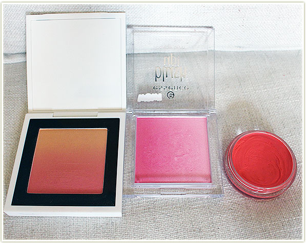Three blushes for eight days… makes sense, right?