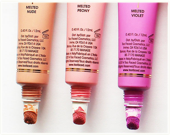 Too Faced Melted tip