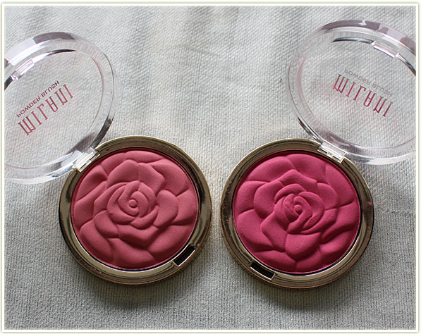 Milani blushes in Tea Rose & Love Potion (free - gift)