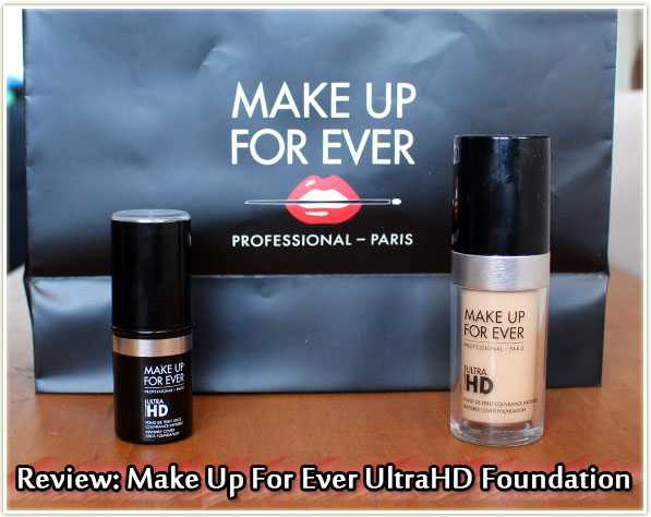 Make Up For Ever HD Invisible Cover Concealer Review and Swatches