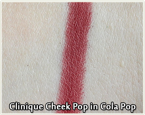 Clinique Cheek Pop in Cola Pop - swatch