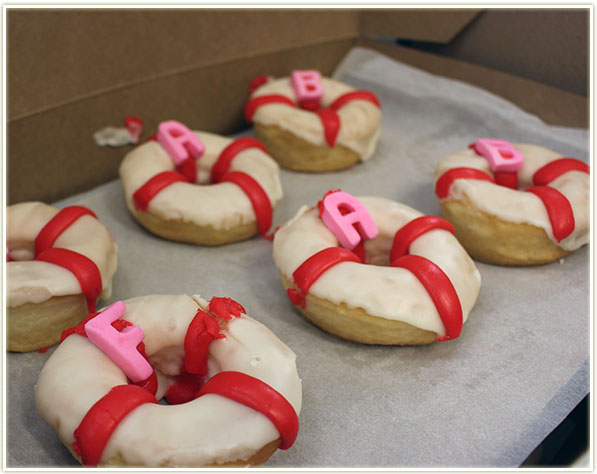 First Aid Beauty doughnuts