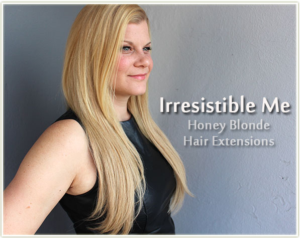 Irresistible Me - Honey Blonde Hair Extensions (Review + Pictures) - Makeup  Your Mind