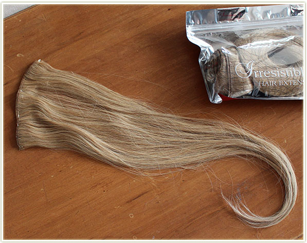 Irresistible Me Hair Extensions in Honey Blonde - one weft