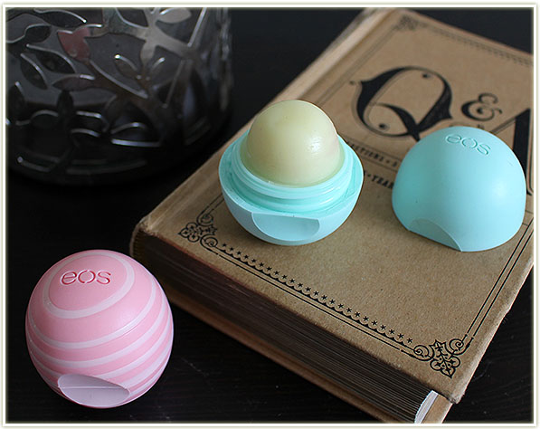 eos lip spheres in Coconut Milk and Sweet Mint