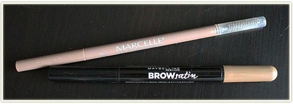 Marcelle Nano in Fair Ash Blonde and Maybelline Define + Fill Duo (BROWsatin) in Blonde