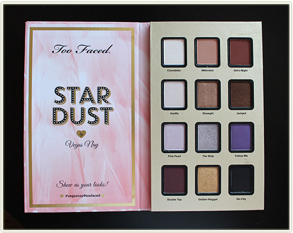 Too Faced Star Dust palette by Vegas Nay ($45 USD)