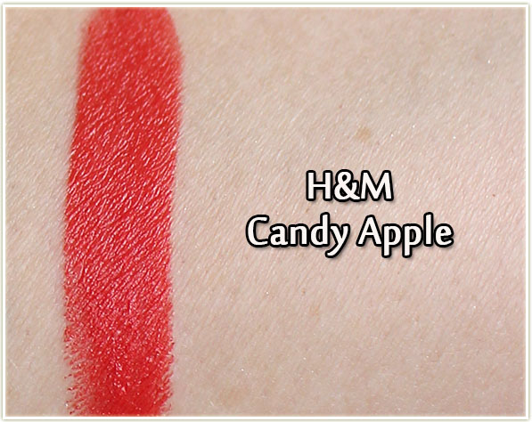H&M lipstick in Candy Apple