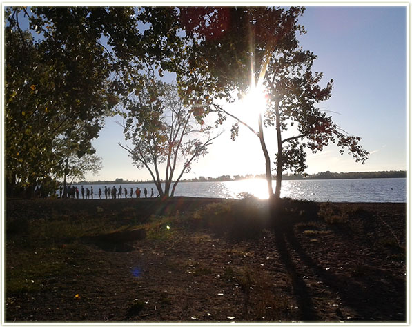 Such a beautiful day at Cherry Beach