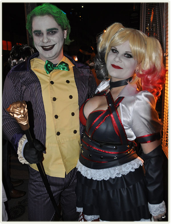 The Joker and Harley Quinn