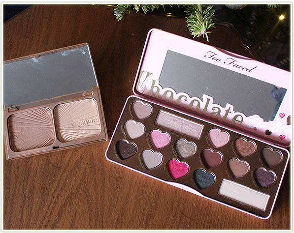 Charlotte Tilbury Filmstar Bronze & Glow and Too Faced Chocolate Bon Bons