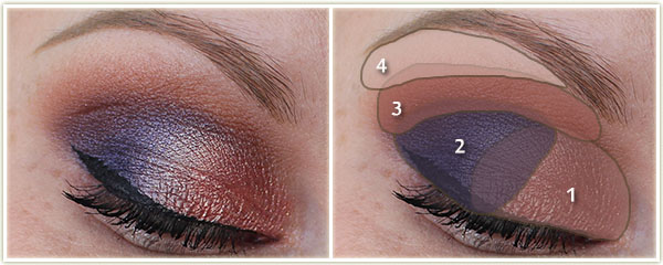 Urban Decay Vice 4 - Look 1