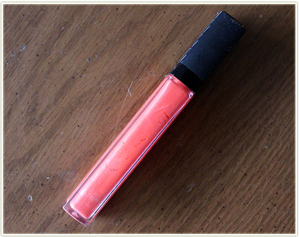 Revlon lipgloss in Papaya (December 2015)