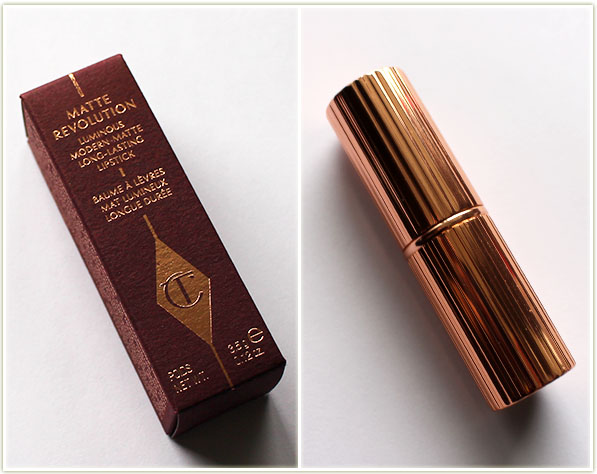 Charlotte Tilbury Matte Revolution Lipstick - packaging