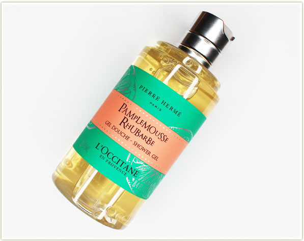 L'Occitane Pamplemousse + Rhubarbe shower gel (free - gift)