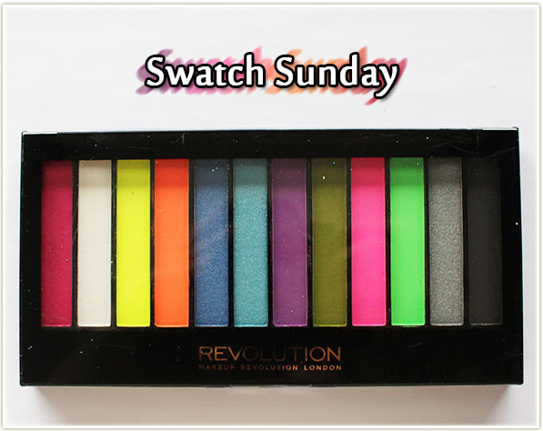 Makeup Revolution Redemption Palette Acid Brights