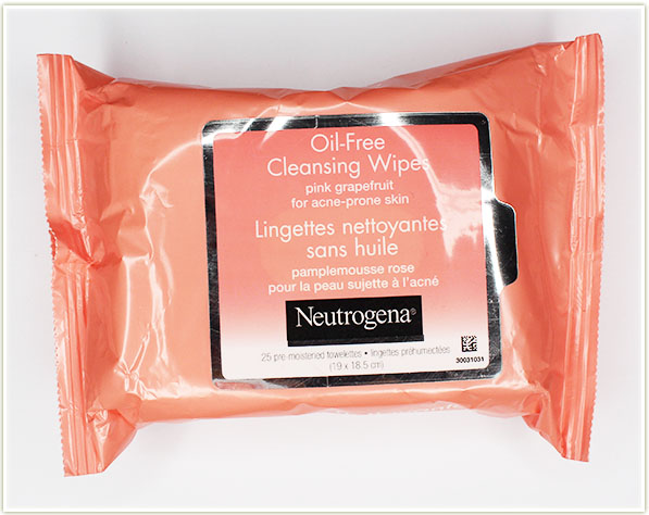Neutrogena Oil-Free Cleansing Wipes Pink Grapefruit (free - gift)