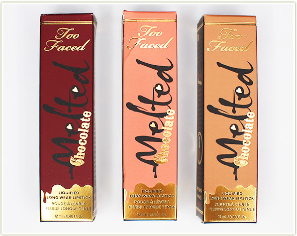 Too Faced Melted Chocolate Lipsticks