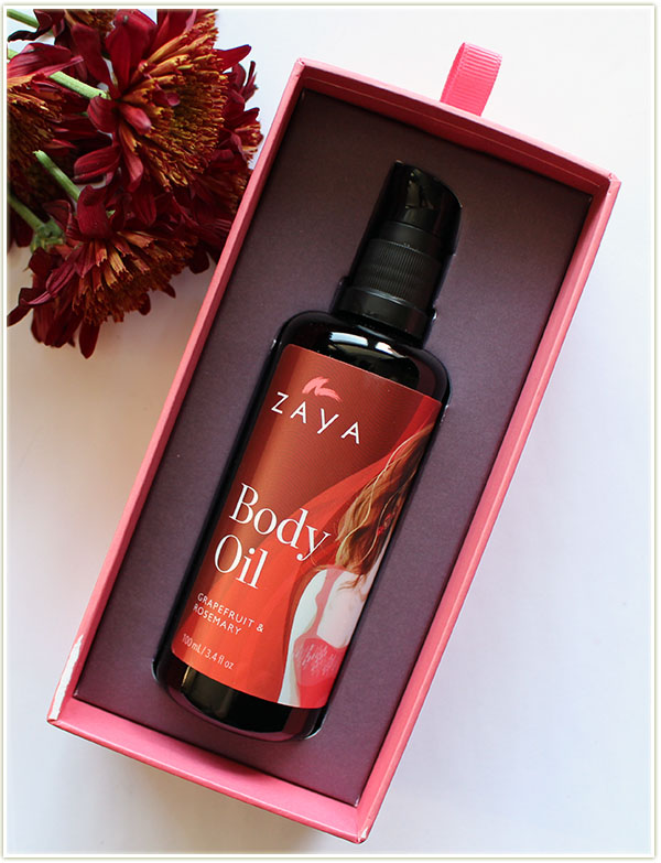 Zaya Body Oil in Grapefruit & Rosemary