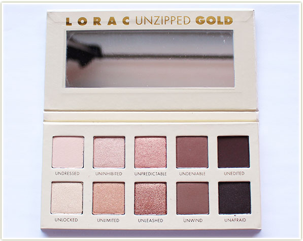 Lorac Unzipped Gold