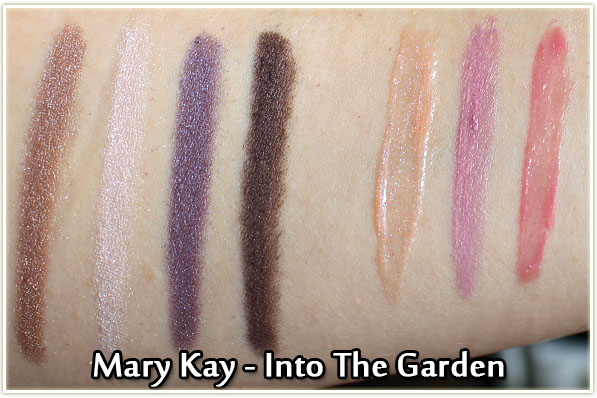 Mary Kay Into The Garden Color Compact - Swatches