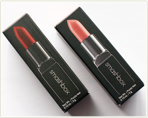 Smashbox Be Legendary Lipsticks in Infrared Matte and Famous