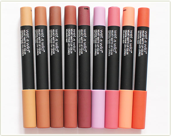 Wet n Wild Velvet Matte Lip Colors