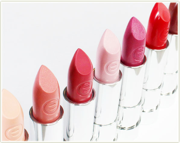 essence Sheer & Shine Lipsticks