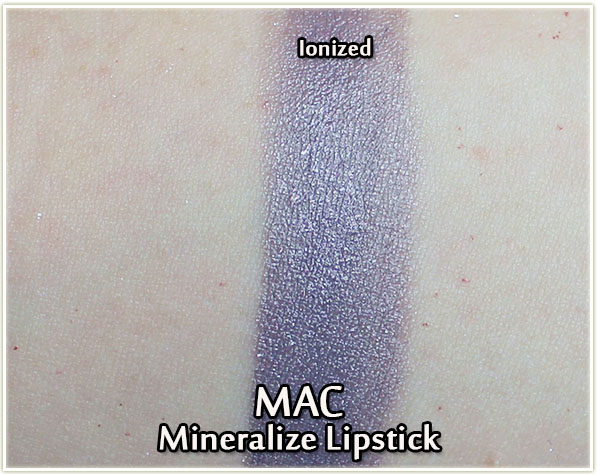 MAC Future MAC Mineralize Lipstick in Ionized swatch