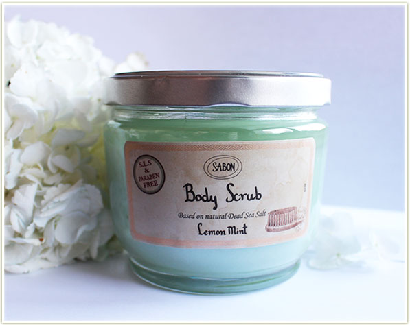 SABON Body Scrub in Lemon Mint