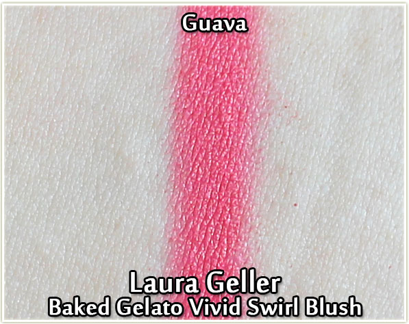 Laura Geller Baked Gelato Vivid Swirl Blush in Guava - swatch