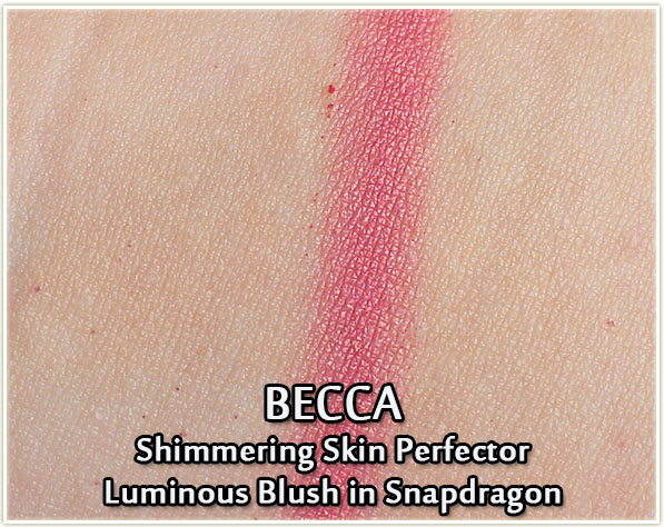 BECCA Luminous Blush in Snapdragon - swatch