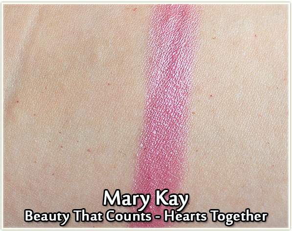 Mary Kay Beauty That Counts - Hearts Together Lipstick - swatch