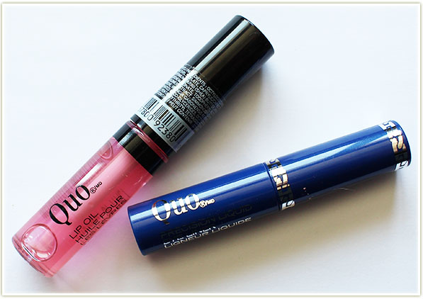 QUO - Lip Oil in 40 Knots and Liquid Liner in In The Navy