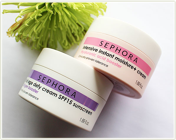 Sephora Collection - Intensive Instant Moisture+ Cream & Total Age Defy Cream SPF15 Sunscreen
