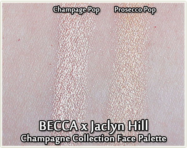 Champagne Pop and Prosecco Pop - swatches