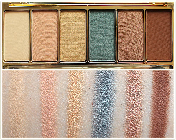 Estee Lauder Summer Glow Eyeshadow Palette - swatches