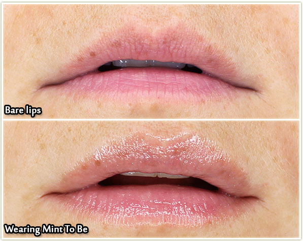 Bare lips versus Mint To Be