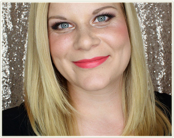 Wearing Charlotte Tilbury Hot Lips in Miranda May