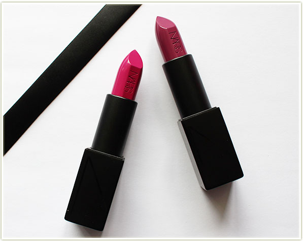 NARS Audacious Lipsticks in Stefania and Kate