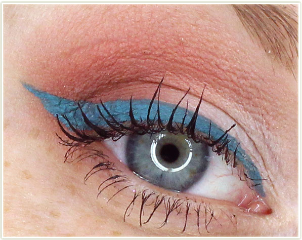 Wearing Too Faced Sketch Marker in Steel Blue