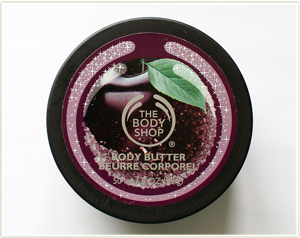 The Body Shop mini body butter in Frosted Plum (free - gift)
